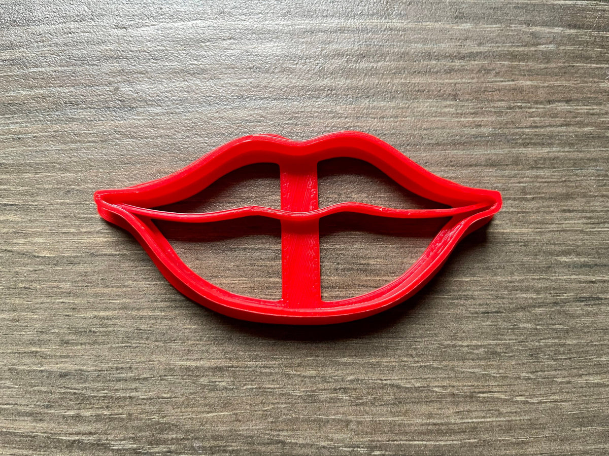 Red Lips Cookie Cutter