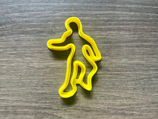 Murder Mystery Body Outline Cookie Cutter