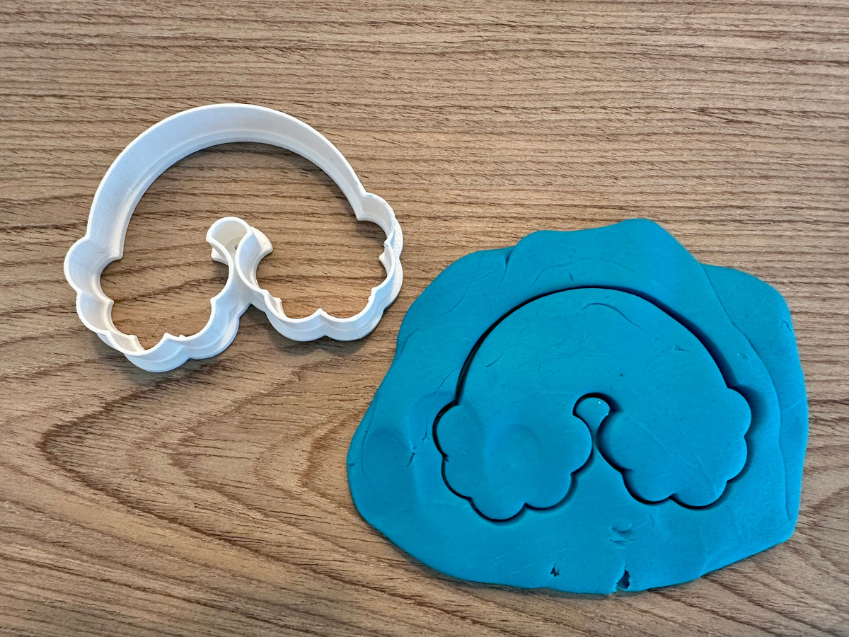 Rainbow Cloud Cookie Cutter