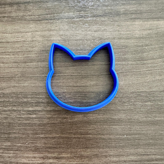 Cat Head Outline Cookie Cutter