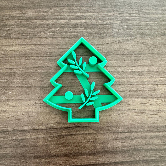 Christmas Tree Detailed Cookie Cutter