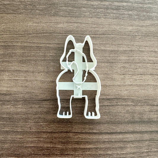 Husky Dog Butt Cookie Cutter