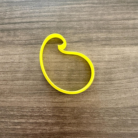 Paisley Outline Cookie Cutter