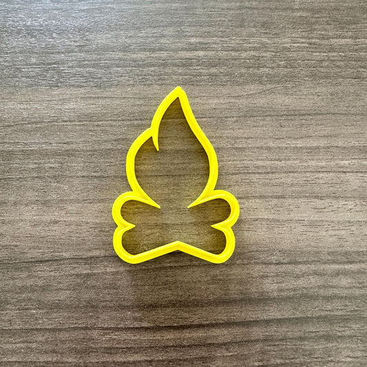Campfire Outline Cookie Cutter