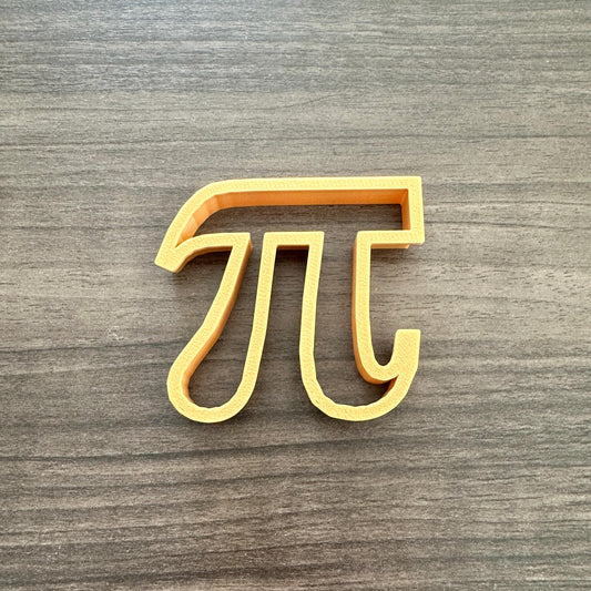 Pi Symbol Cookie Cutter