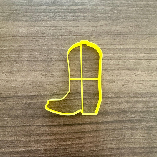 Cowboy Boot Outline Cookie Cutter