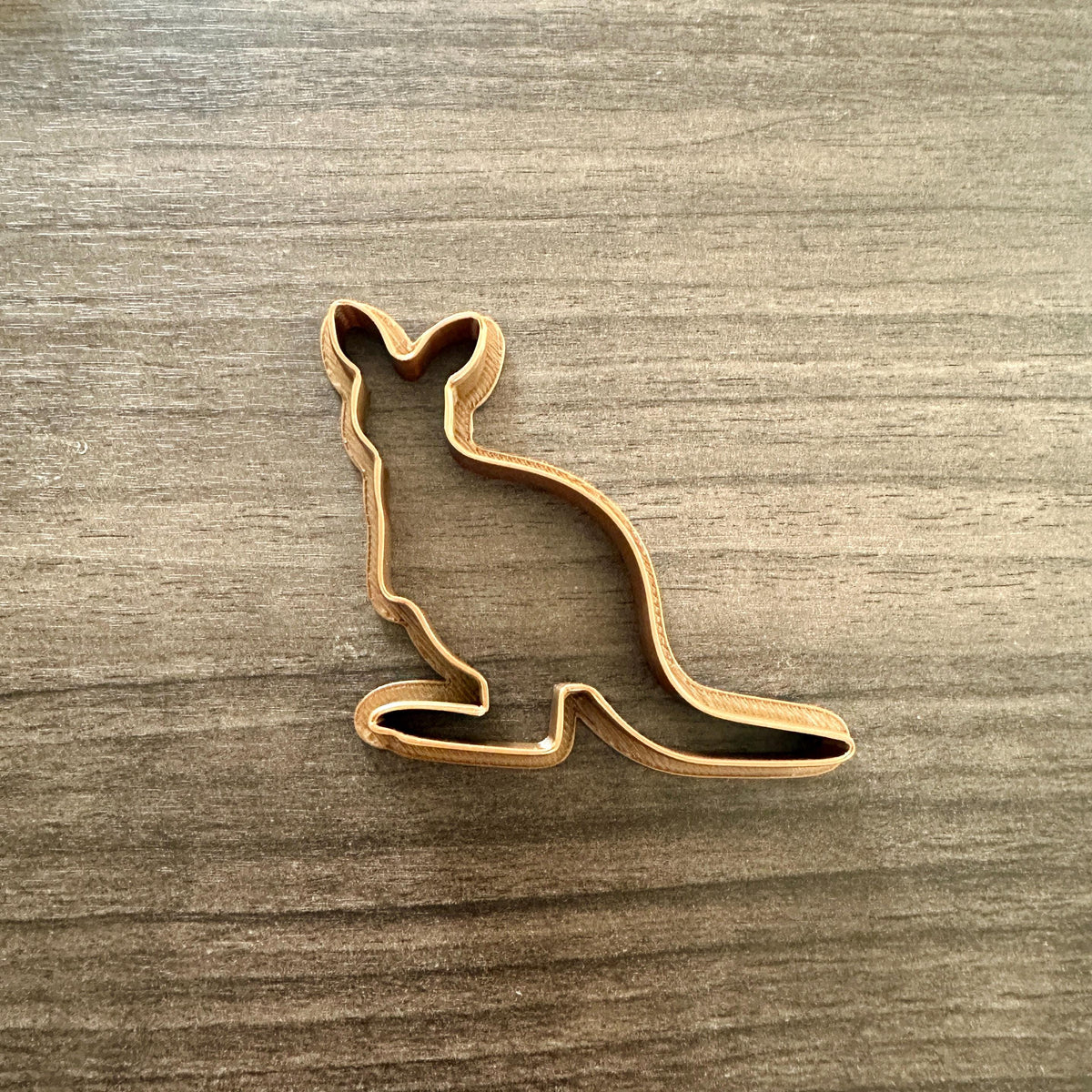 Kangaroo Outline Cookie Cutter