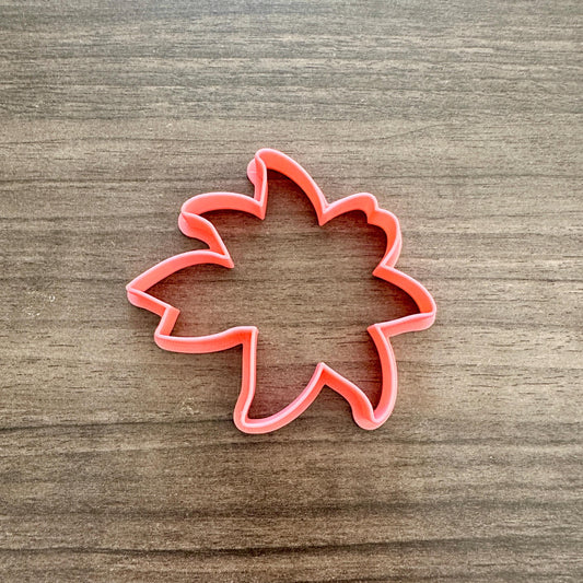 Lily Flower Outline Cookie Cutter