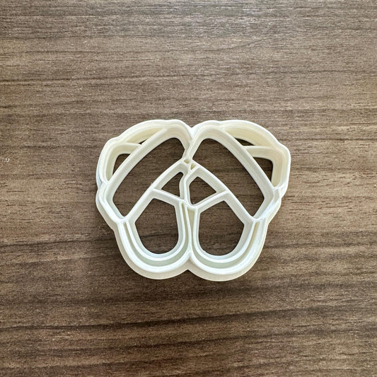 Pair of Slippers Cookie Cutter