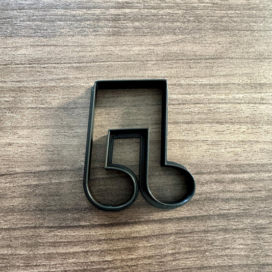 Double Beam Note Cookie Cutter