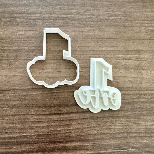 Number 1 Cookie Cutter