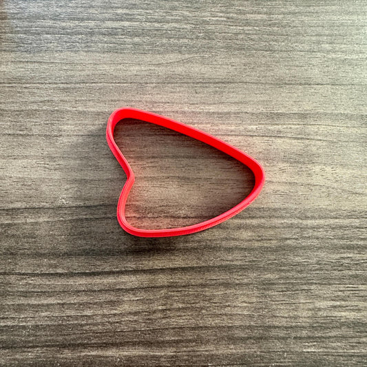Heart Retro Sign Cookie Cutter