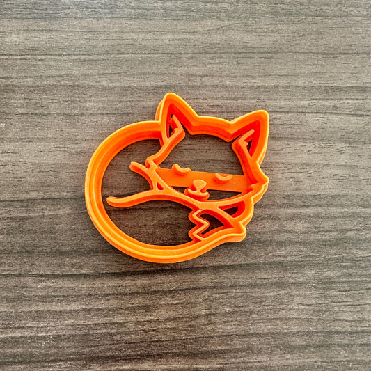 Sleeping Fox Cookie Cutter