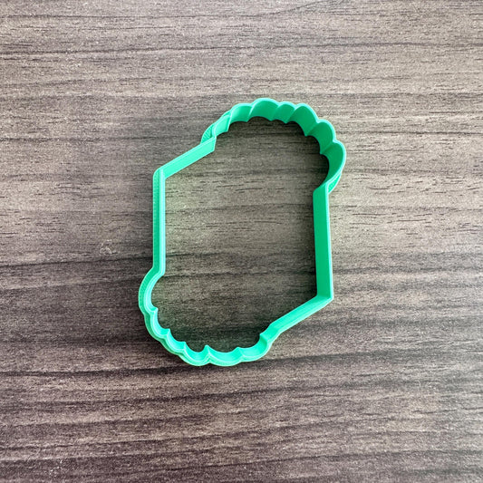 Hexagon Floral Cookie Cutter