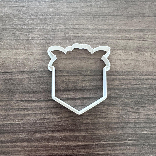 Pocket Square Floral Cookie Cutter
