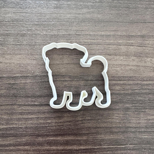 Pug Outline Cookie Cutter
