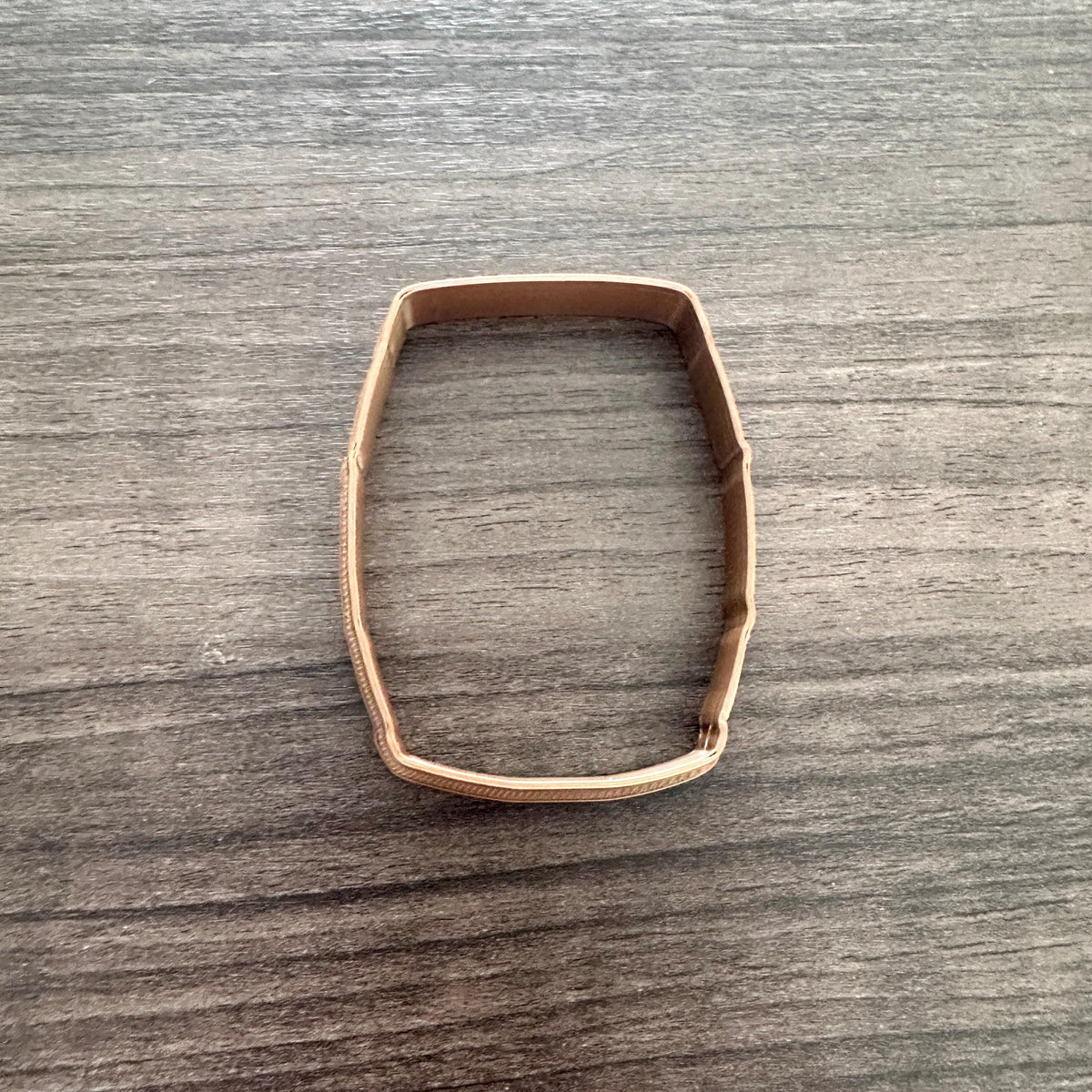 Barrel Outline Cookie Cutter