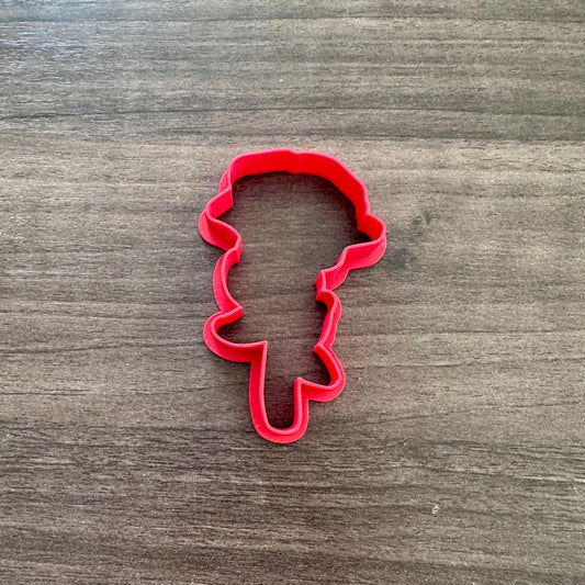 Long Stem Rose Cookie Cutter