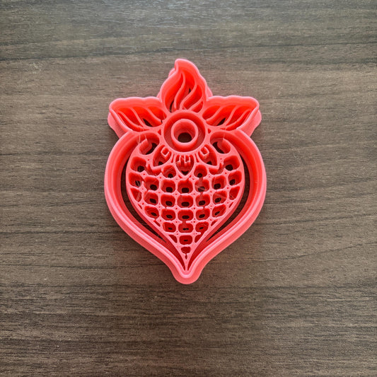 Talavera Sacred Heart Cookie Cutter