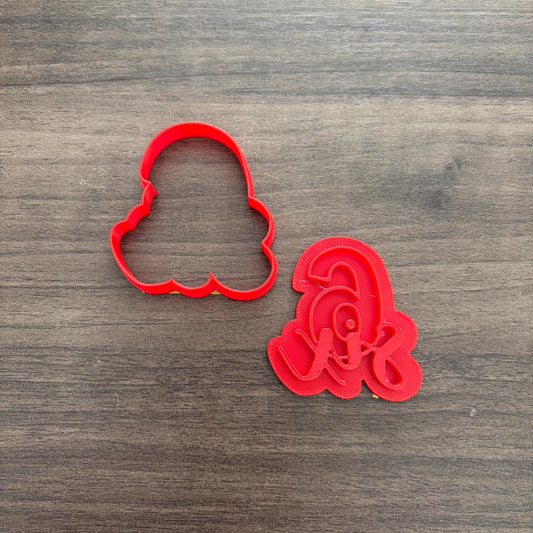 Number 6 Cookie Cutter