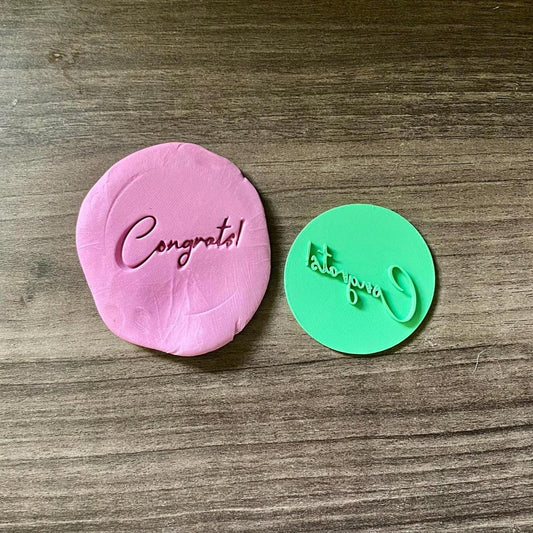 Congrats Cookie Stamp