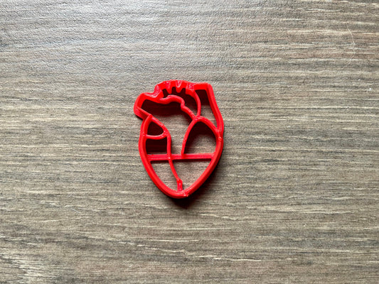 Science Biology Cookie Cutter Set: Science Heart Cookie Cutter