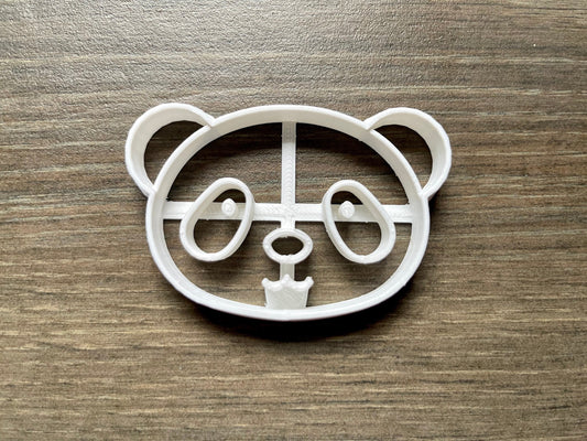 Panda Cookie Cutter Set: Panda Face Cookie Cutter