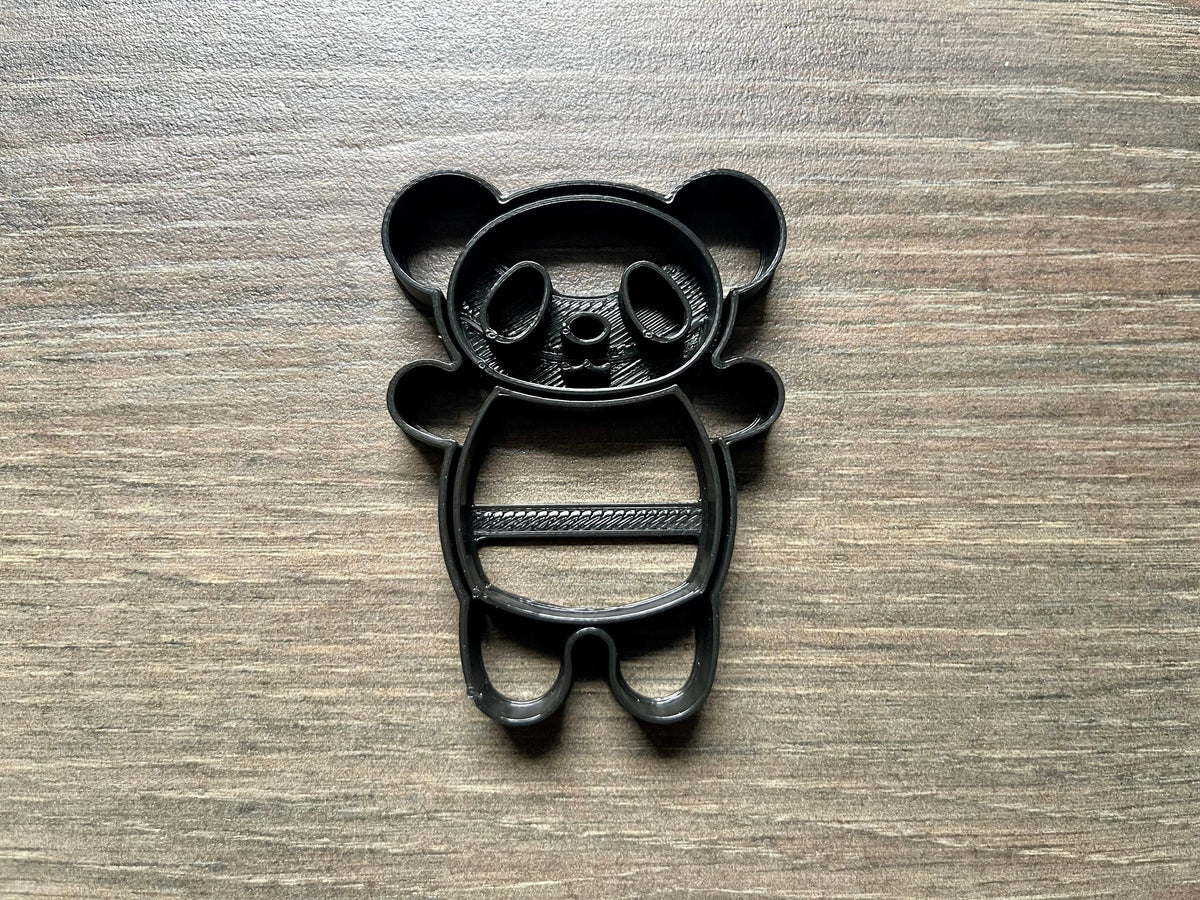Panda Cookie Cutter Set: Panda Body Cookie Cutter