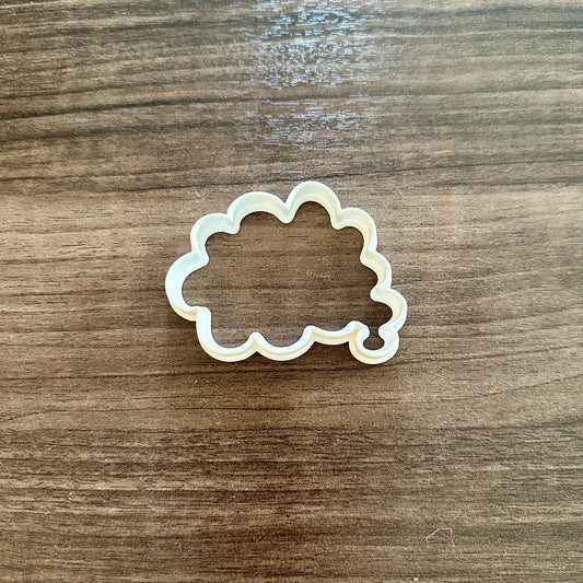 Speech Bubble Cookie Cutter Set: Speech Bubble Cloud Cookie Cutter