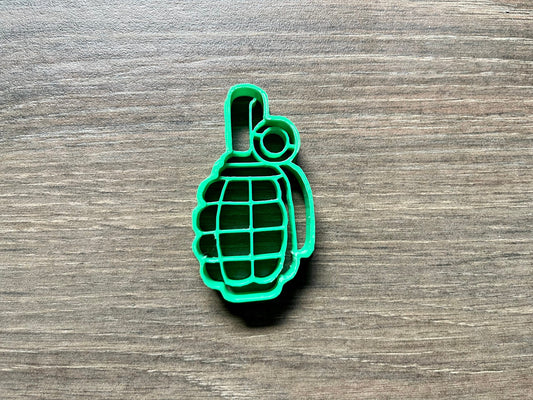 Grenade Cookie Cutter