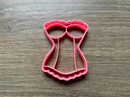 Sexy Lingerie Corset Cookie Cutter