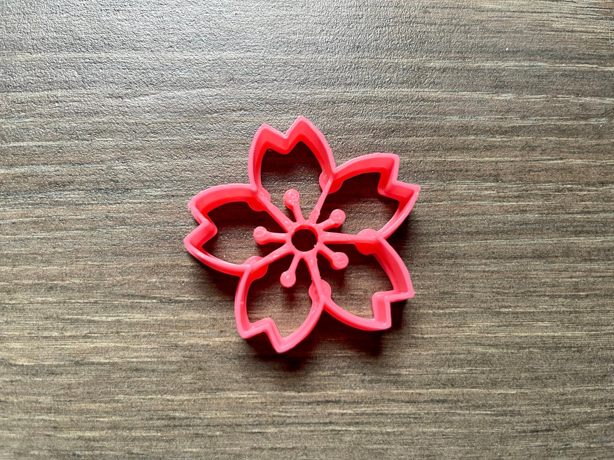 Cherry Blossom Floral Cookie Cutter