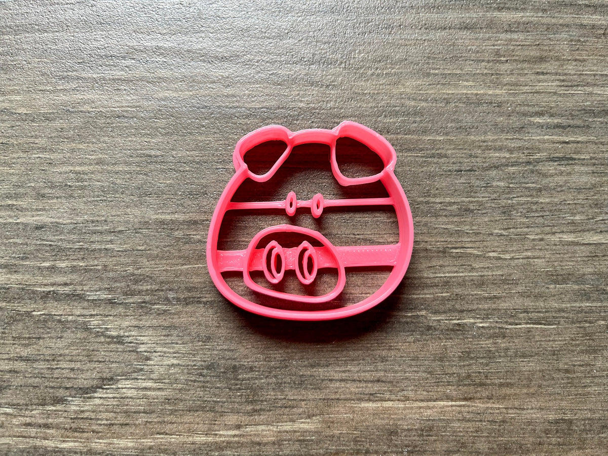 Pig Face Cookie Cutter