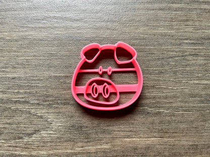Pig Face Cookie Cutter