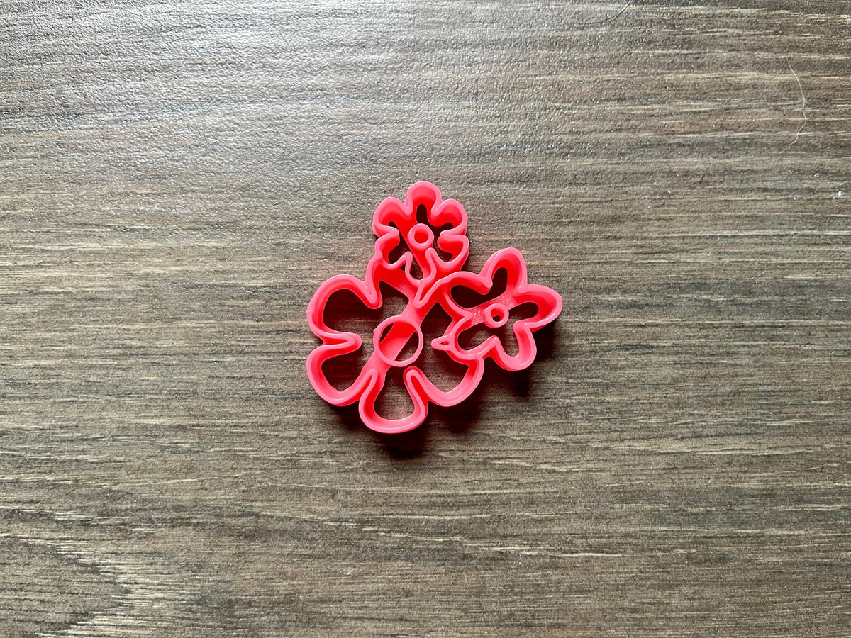 Groovy Flowers Cookie Cutter