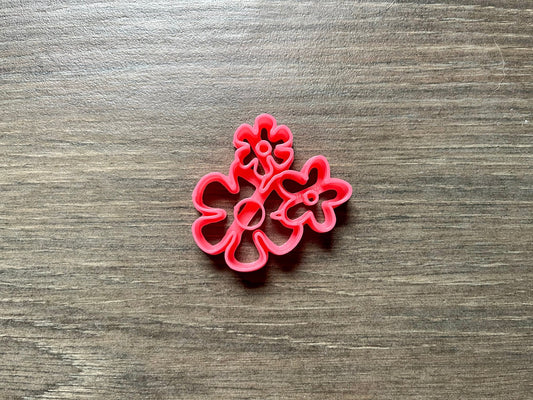 Groovy Flowers Cookie Cutter