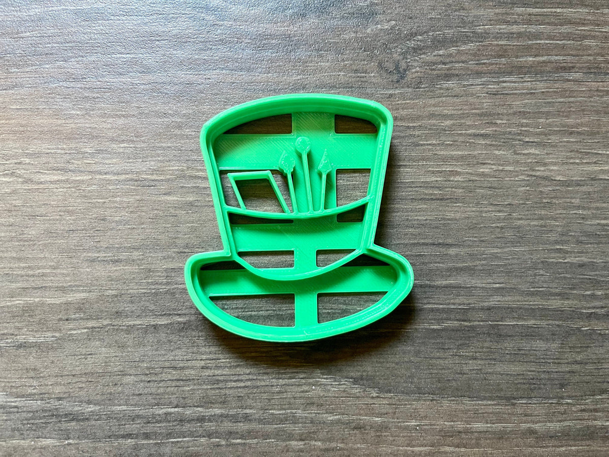 Mad Hatter Hat Cookie Cutter