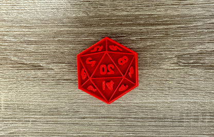 D20 Dice Cookie Cutter