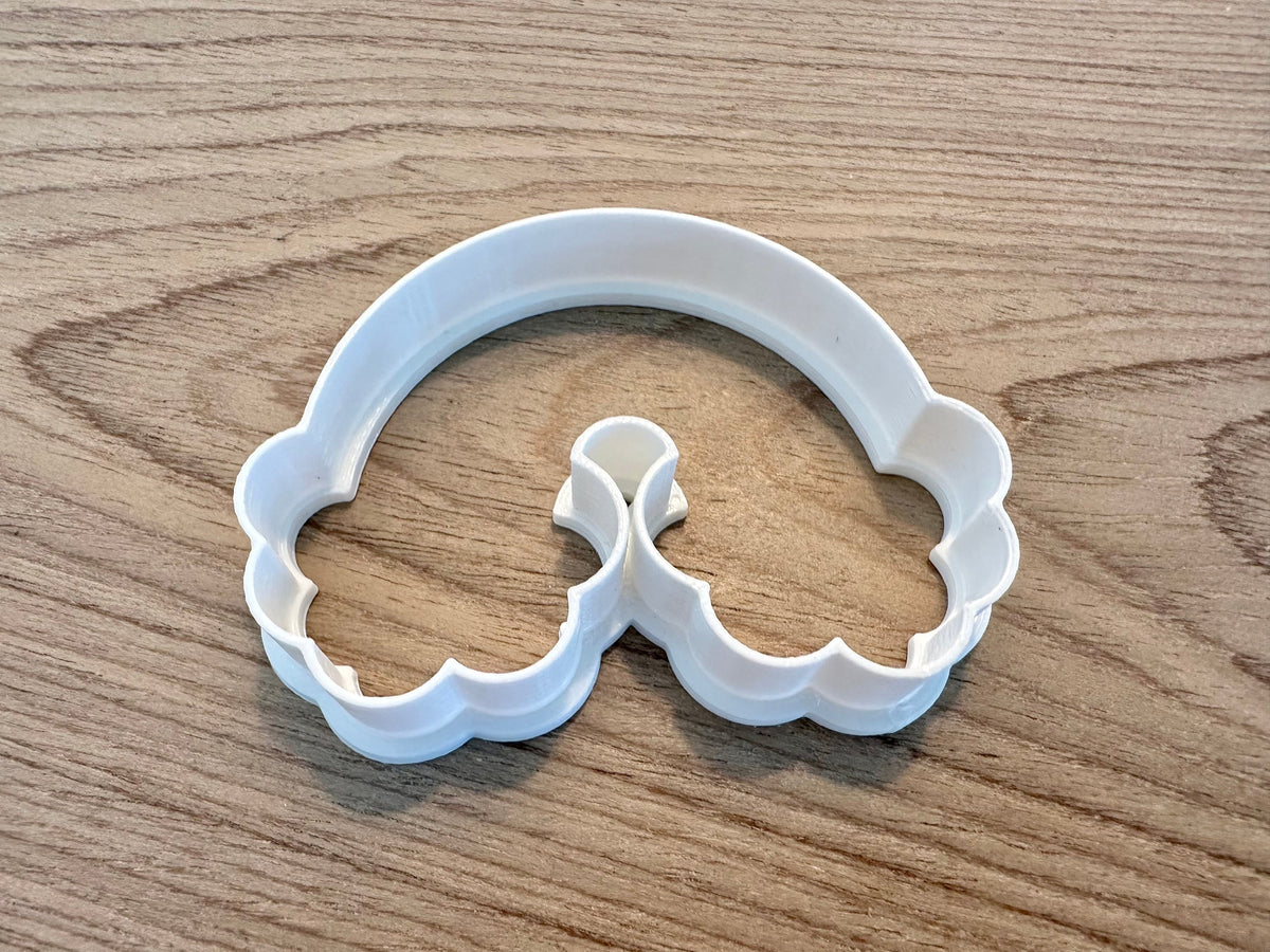 Rainbow Cloud Cookie Cutter