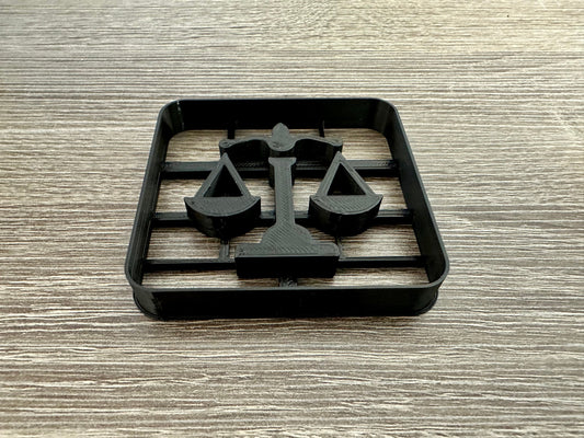 Scales of Justice Cookie Cutter