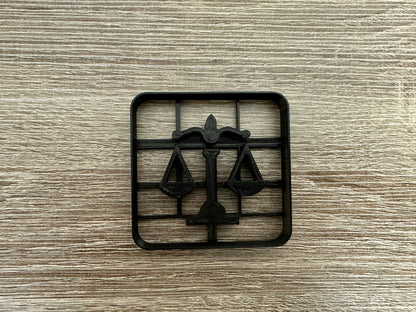 Scales of Justice Cookie Cutter