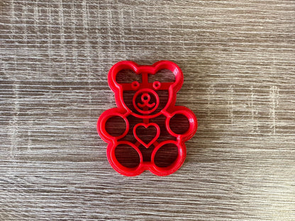 Bear Heart Cookie Cutter