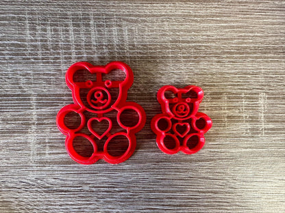 Bear Heart Cookie Cutter