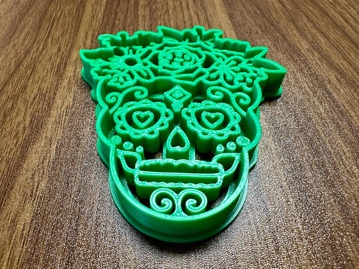 Female Sugar Skull Cookie Cutter