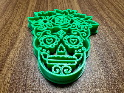 Female Sugar Skull Cookie Cutter