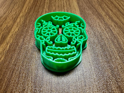 Mexican Skull Male Cookie Cutter