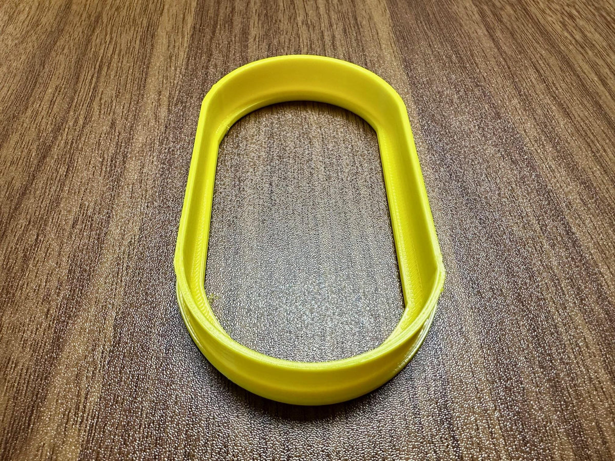 Oval with Straight Edges Cookie Cutter