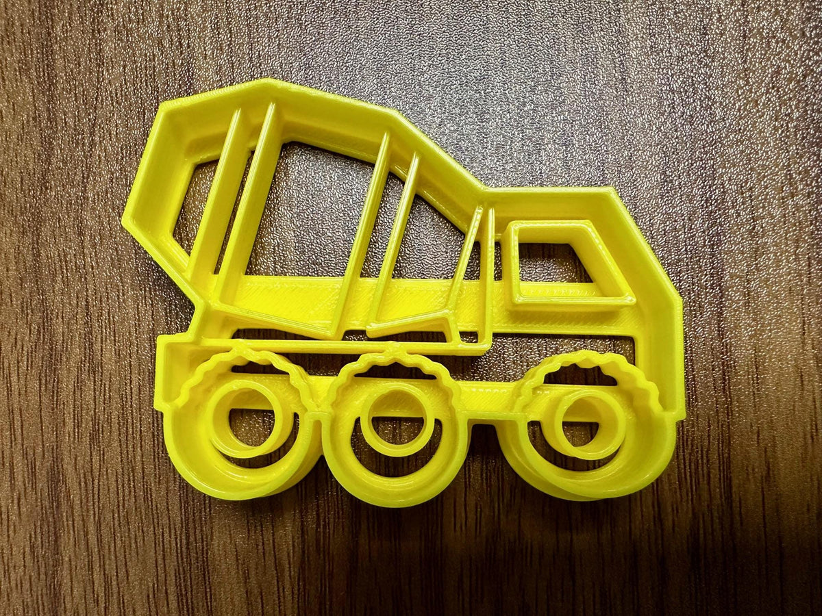 Cement Mixer Truck Cookie Cutter