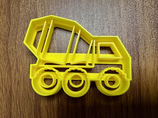 Cement Mixer Truck Cookie Cutter