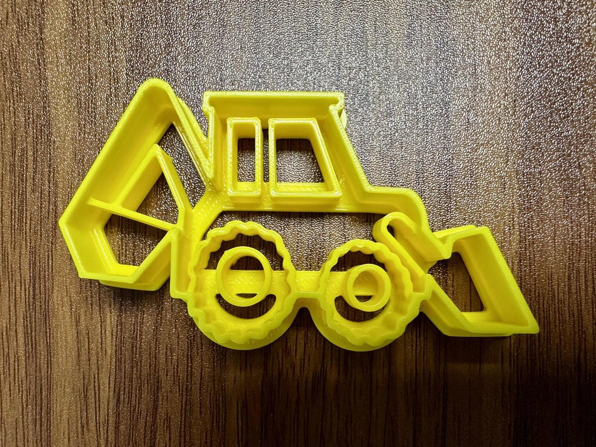 Backhoe Loader Cookie Cutter